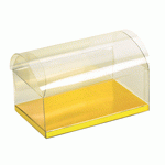 Clear & Metallic Gold Mini Chest Favor Box