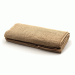 Jute / Burlap Table Cover Overlay - 60" x 60" Sold Individually.