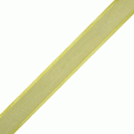 Baby Maize Sheer with Satin Monofilament Edge
