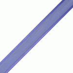 Delphinium Sheer Ribbon with Satin Wired Edge