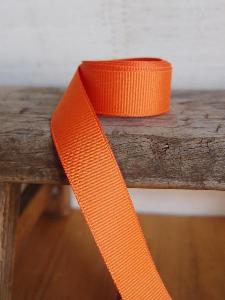 Orange Grosgrain Ribbon 5/8"