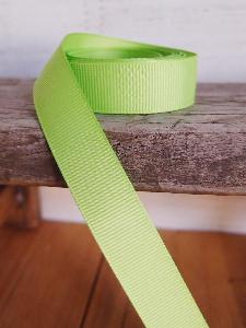 Bright Green Grosgrain Ribbon 5/8" - 5/8" x 100Y