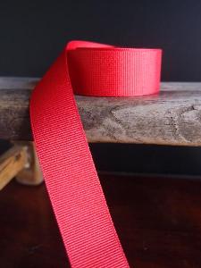 Red Grosgrain Ribbon 7/8"
