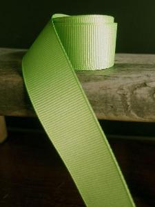 Bright Green Grosgrain Ribbon 7/8"