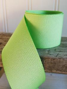Bright Green Grosgrain Ribbon 1.5"