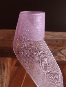 Lavender Sheer Ribbon with Monofilament Edge