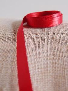 Red Double-face Satin Ribbon