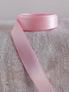 Pink Double-face Satin Ribbon