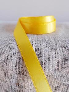 Dark Yellow Double-face Satin Ribbon