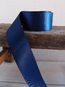 Navy Blue Double Face Satin Ribbon - 7/8" x 25Y