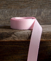 Pink Herringbone Ribbon