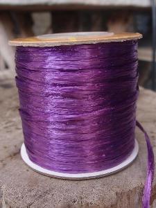 Purple Pearlized Raffia Roll