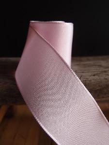 Pink Two-toned Grosgrain Ribbon with Wired Edge