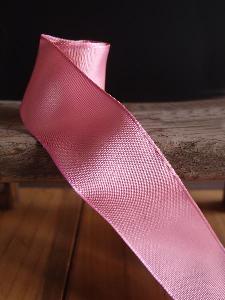 Mauve Two-toned Grosgrain Ribbon with Wired Edge