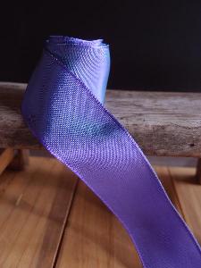 Delphinium Two-toned Grosgrain Ribbon with Wired Edge