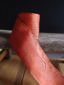 Copper Two-toned Grosgrain Ribbon with Wired Edge