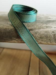 Hunter Green Two-toned Grosgrain Ribbon
