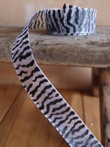 Zebra Print Ribbon