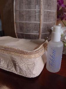 Jute Travel Kit Bag  Dopp Kit - 8"W x 5.25"  x 3" D