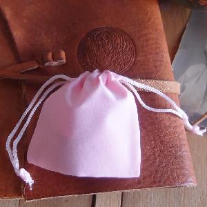 Pink Velvet Bags 3x3 12pcs/pack - 12pcs/pack. 1 pack minimum