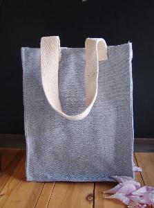 Recycled Canvas Tote  8x10 -  8"W x 10"H x 5"D