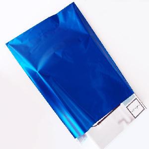 Royal Blue 13 " x 19" Adhesive Merchandise Bag - 13 " x 19"