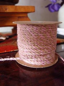 Pink Two-Tone Jute Twine (2.5mm)