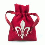 Fleur De Lis Bags - 12pcs/pack