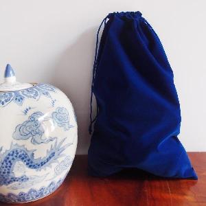 Royal Blue Velvet Bags 10x16 - 10" x 16"