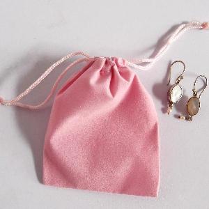 Pink Velvet Bags 3x4 - 100pcs/pack. 1 pack minimum
