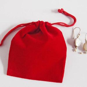 Red Velvet Bags 3x4 - 100pcs/pack. 1 pack minimum.