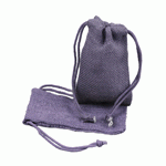 Lavender Burlap Jute Bag - 3" x 5"