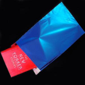 Royal Blue 9 " x 15" Adhesive Merchandise Bag - 9 " x 15"
