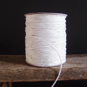 White Waxed Cotton Cord - 1.5mm x 100y